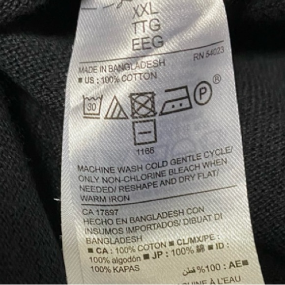 Champion Men’s Black Vintage Graphic Logo 100% Cotton Sweatshirt Size XL - Picture 8 of 8